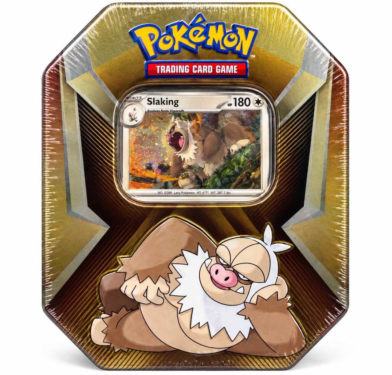 Pokémon TCG: Triple Whammy Tin – Slaking, photo 1