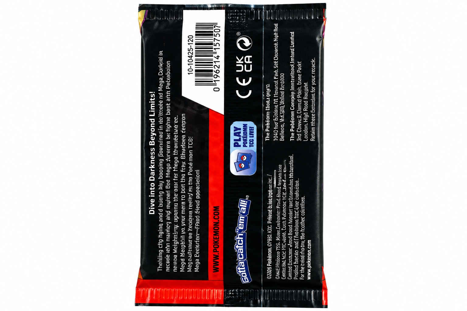 Pokémon TCG: Mega Evolution — Pitch Black Booster Pack, photo 2