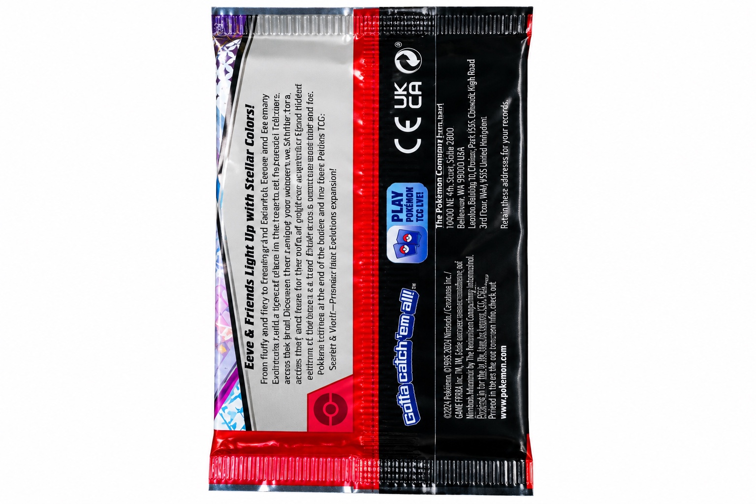 Pokémon TCG: Scarlet & Violet—Prismatic Evolutions Booster Pack – Factory Sealed, photo 2