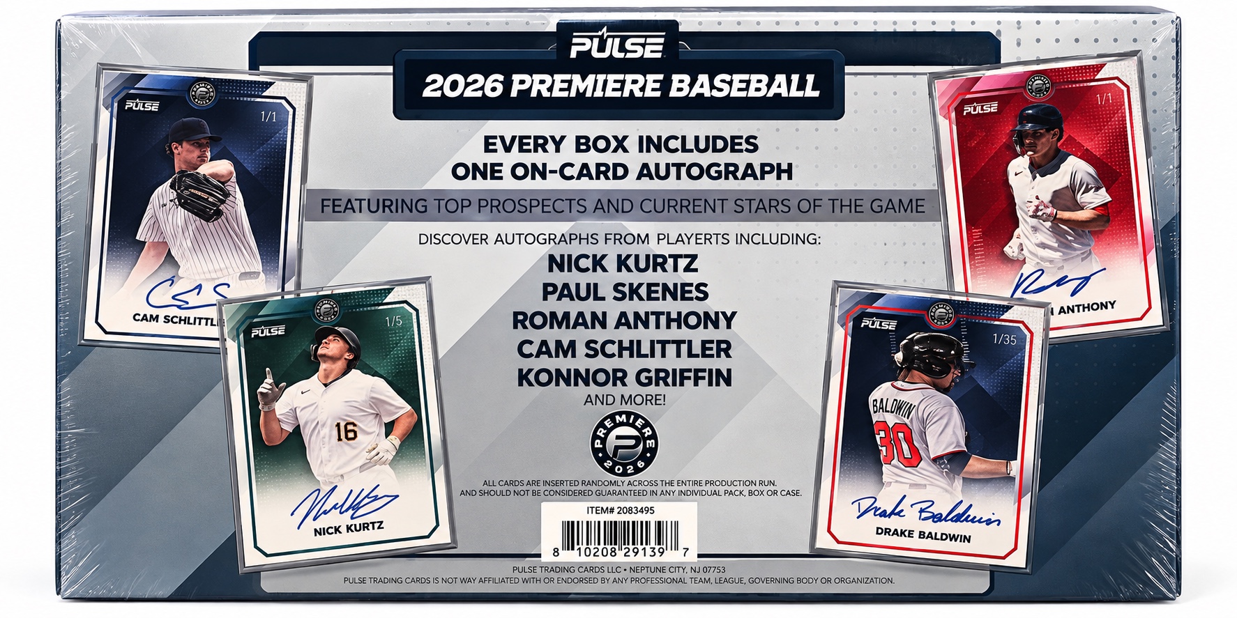 2026 Pulse Premiere Baseball Super Box – Factory Sealed, photo 2