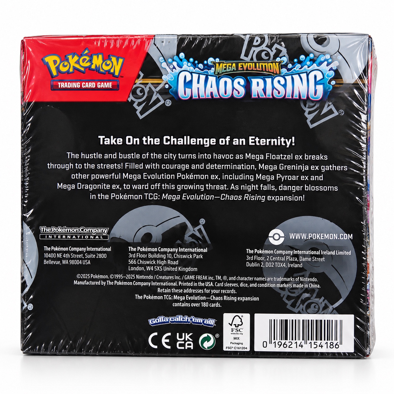 Pokémon TCG: Mega Evolution—Chaos Rising Booster Box, photo 2