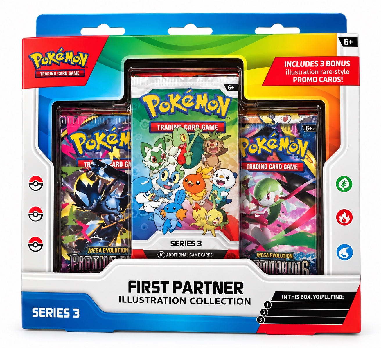 Pokémon TCG: First Partner Illustration Collection — Series 3, photo 1