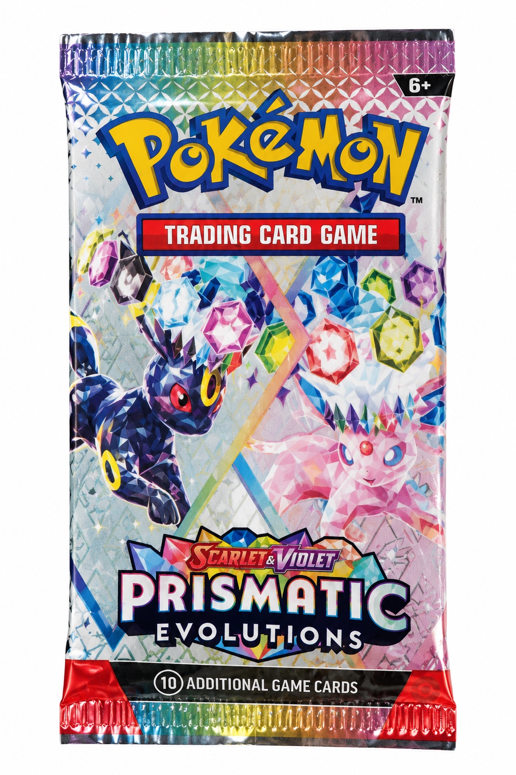 Pokémon TCG: Scarlet & Violet—Prismatic Evolutions Booster Pack – Factory Sealed, photo 1