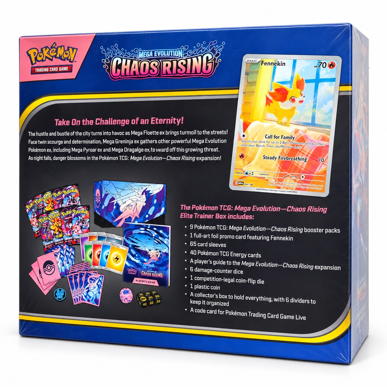 Pokémon TCG: Mega Evolution — Chaos Rising Elite Trainer Box, photo 2